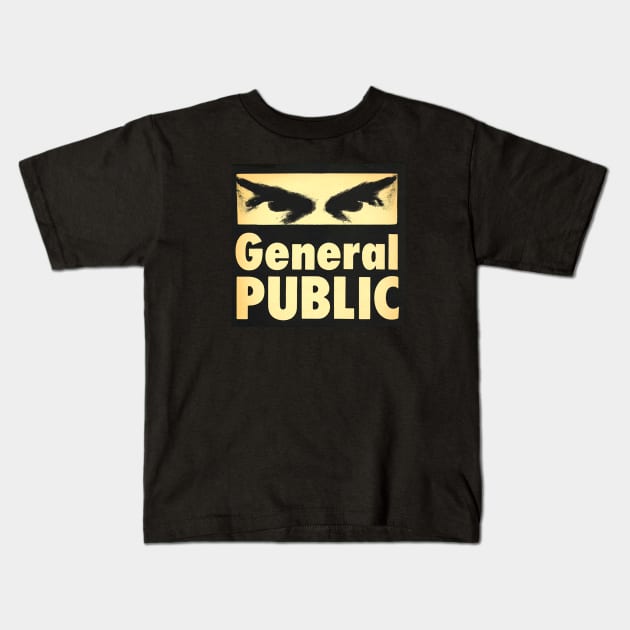 General Public 1984 Kids T-Shirt by Pop Fan Shop